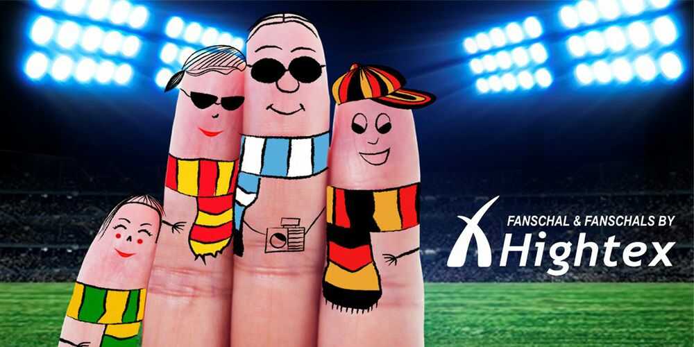Karnevals Schals gestrickt vom Fanschal Hersteller -  Fanschalstrickerei